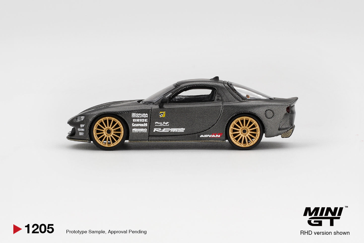 Mini GT 1:64 Mazda RX-7 RE-Amemiya Matsukiyo KOKU 3 Rotor NA-7 TAS 2025 Best Tuned Car Award (MGT01205-CH)
