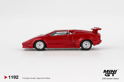 Mini GT 1:64 Lamborghini Countach 25th Anniversary Red (MGT01192-CH)