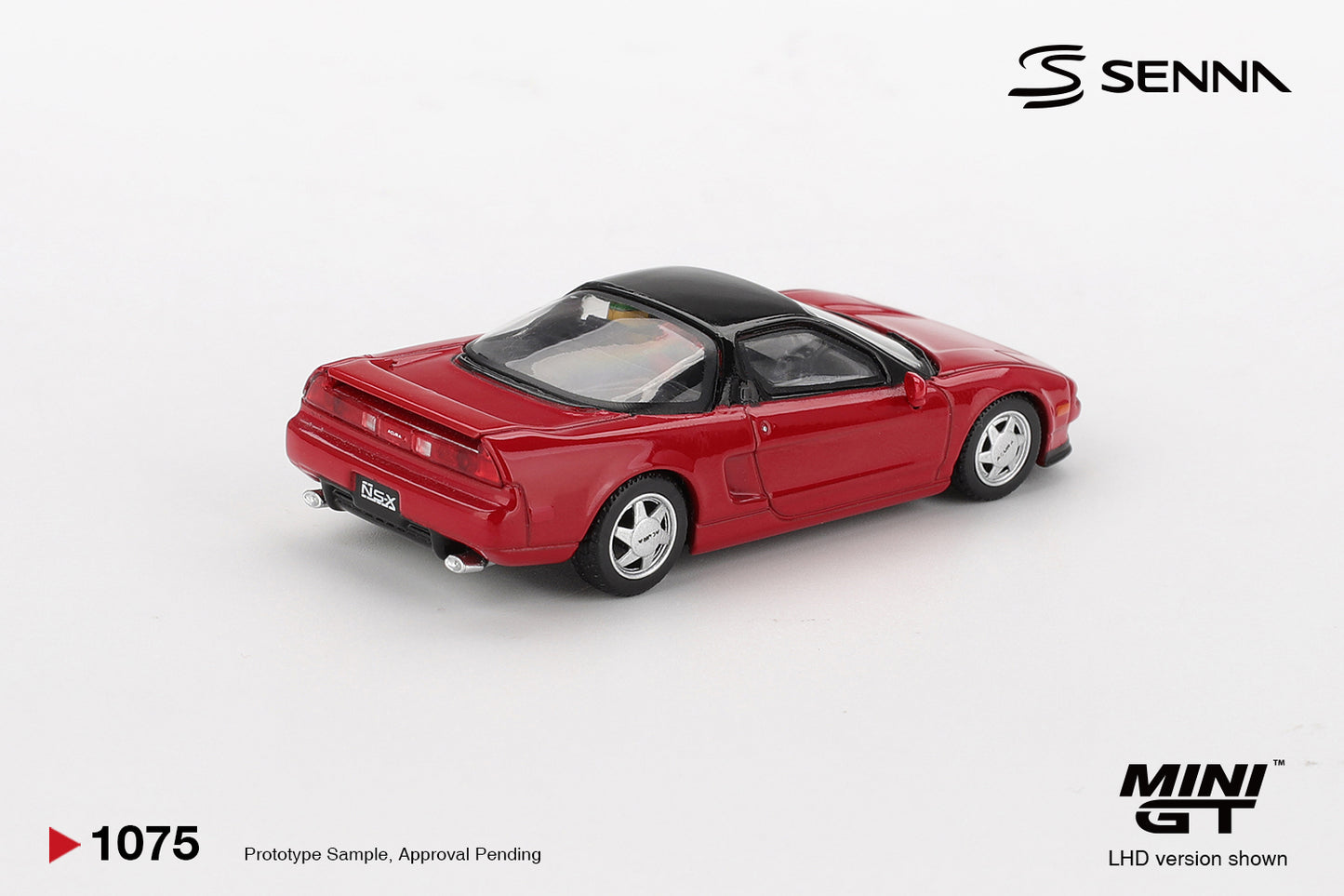 Mini GT 1:64 Honda NS-X Prototype Midship Sports 1989 Ayrton Senna w/ Figure (MGT01075-CH)