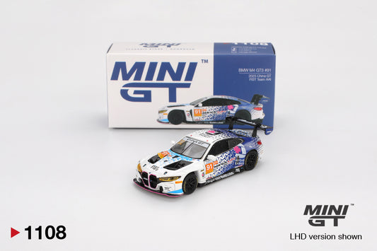 Mini GT 1:64 BMW M4 GT3 #91 FIST Team AAI 2025 China GT - China Dongguan Flagship Store Exclusive, limited to 2,500 units (MGT1108-CH) (Limit to 1 unit per person/address)