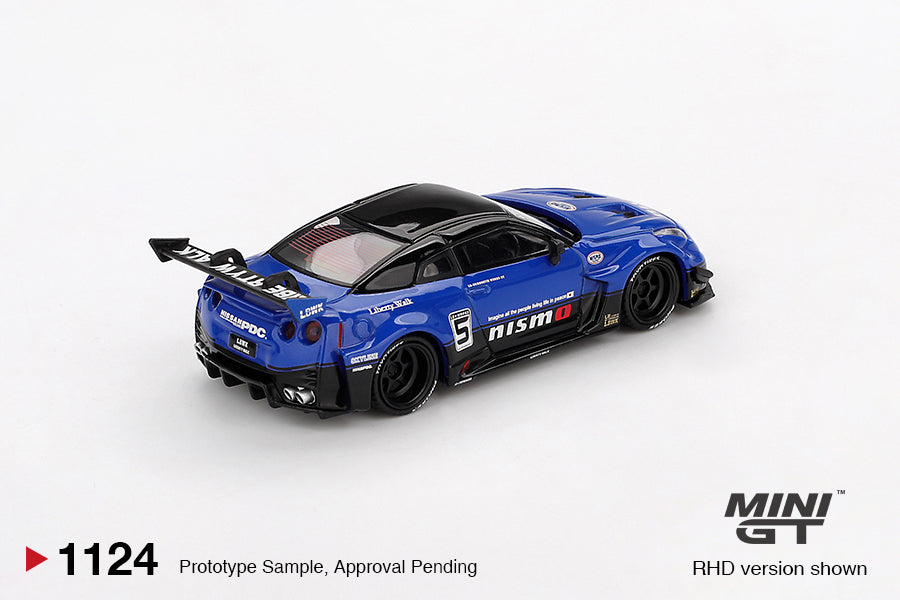 Mini GT 1:64 LB-Silhouette WORKS GT NISSAN 35GT-RR Ver.2 Blue (MGT01124-CH)