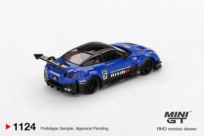 Mini GT 1:64 LB-Silhouette WORKS GT NISSAN 35GT-RR Ver.2 Blue (MGT01124-CH)