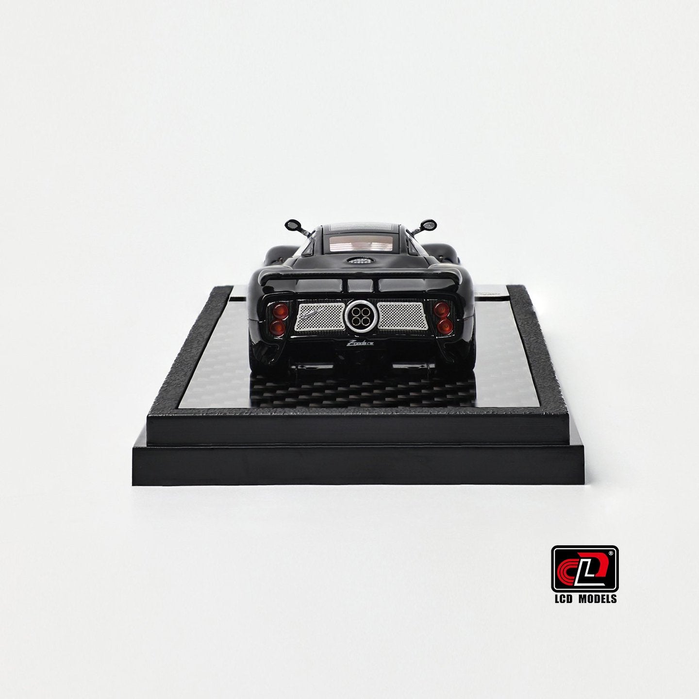 LCD 1:64 Pagani Zonda C12 Black Official Licensed
