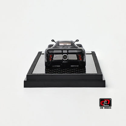 LCD 1:64 Pagani Zonda C12 Black Official Licensed