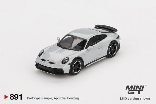 Mini GT 1:64 Porsche 911 Dakar Ice Gray Metallic (MGT00891-CH)