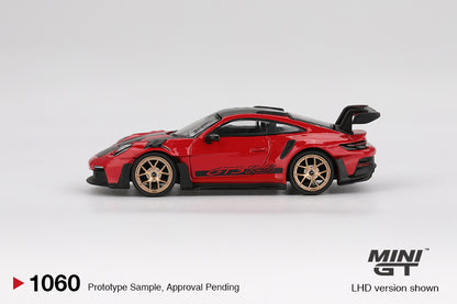 Mini GT 1:64 Porsche 911 (992) GT3 RS Weissach Package Guards Red (MGT01060-CH)
