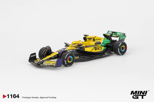 Mini GT 1:64 McLaren MCL38 #4 Lando Norris 2024 F1 Monaco GP (MGT01164-CH)