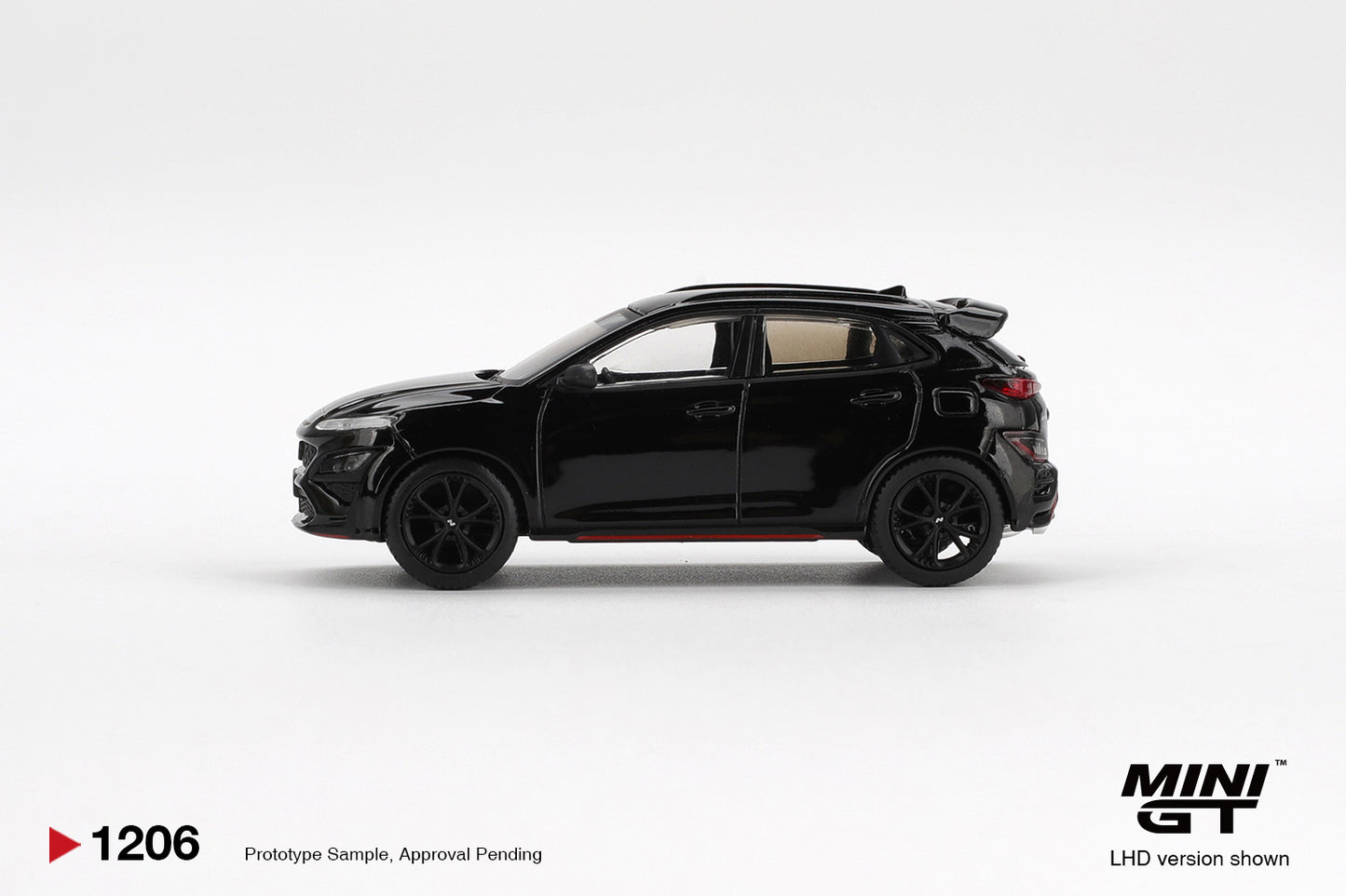 Mini GT 1:64 Hyundai KONA N Phantom Black (MGT01026-CH)