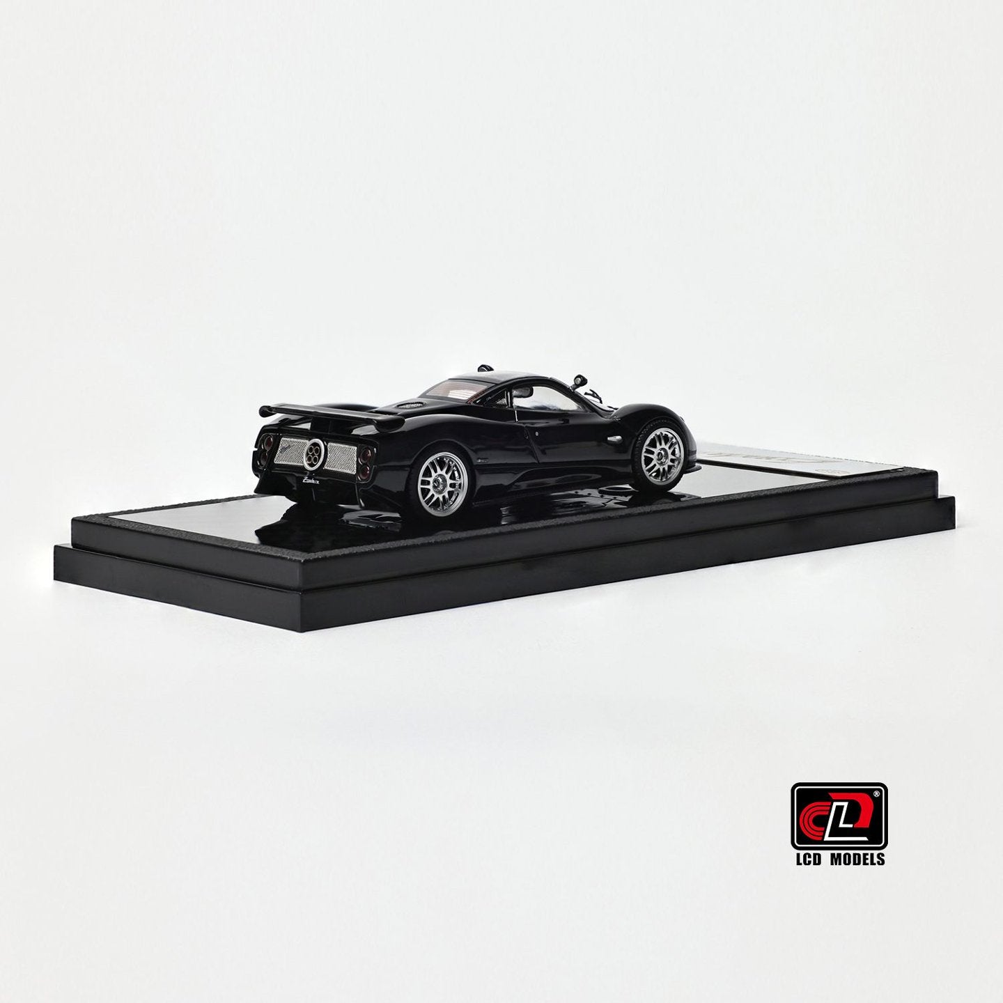 LCD 1:64 Pagani Zonda C12 Black Official Licensed