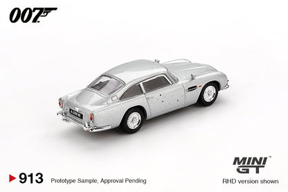 Mini GT 1:64 Aston Martin DB5 “Skyfall” – Battle Damaged Edition in Blister Packaging English Version (MGT00913-007E)