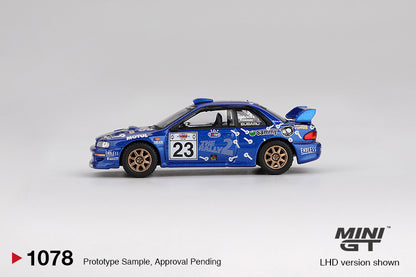 Mini GT 1:64 Subaru Impreza WRC99 #23 2000 Acropolis Rally (MGT01078-CH)
