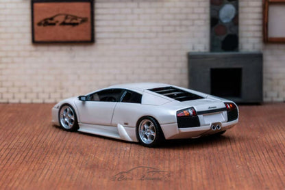 [Premium Resin Model] Car Lounge 1:64 Lambroghini Murcielago LP640 Coupe Balloon White Premium Box Packaging Limited 599 Pieces