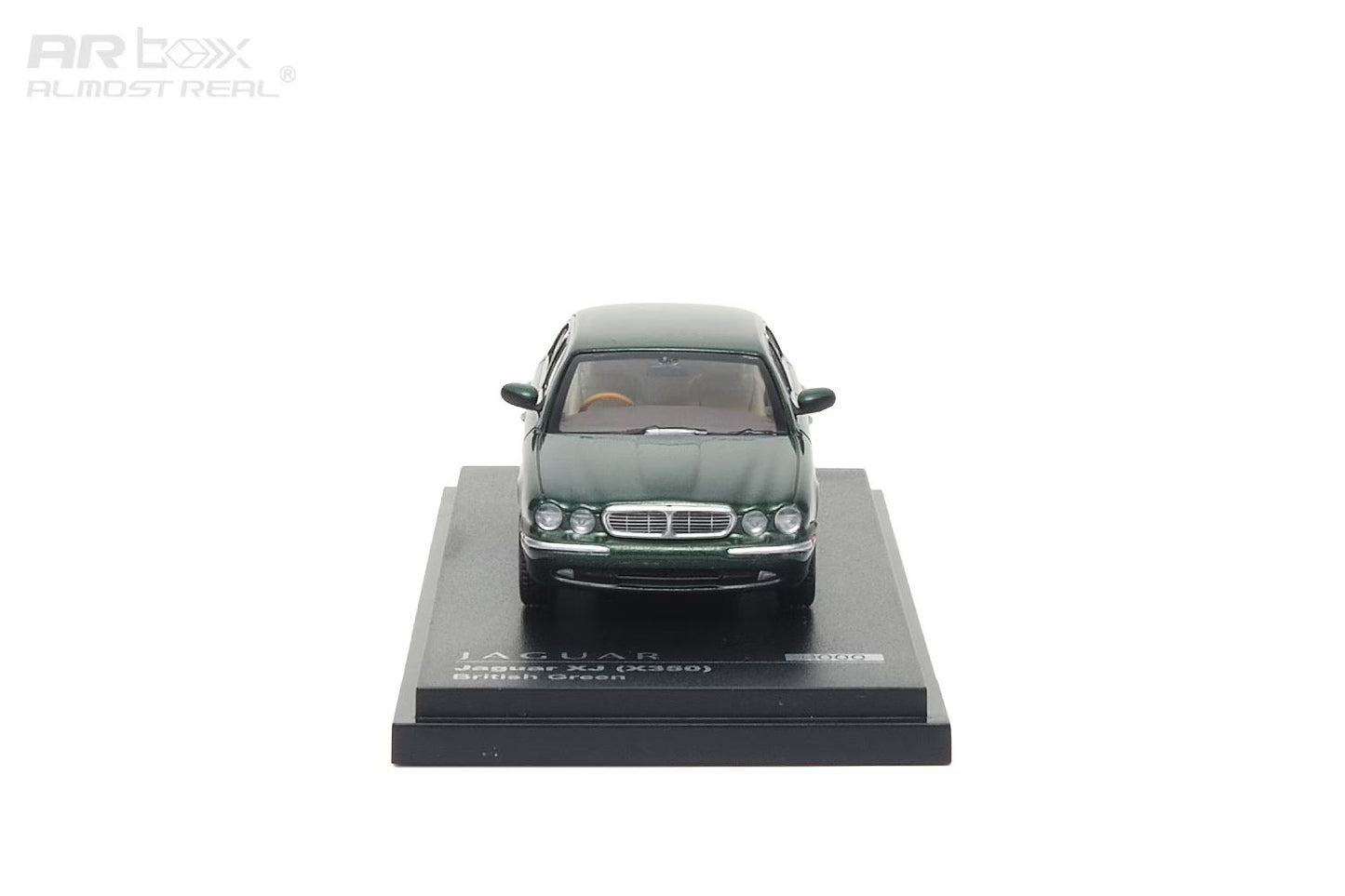 AR Box 1:64 Jaguar XJ350 British Racing Green Jaguar Official Licensed