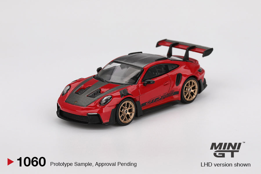 Mini GT 1:64 Porsche 911 (992) GT3 RS Weissach Package Guards Red (MGT01060-CH)