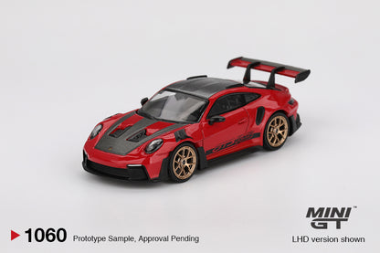 Mini GT 1:64 Porsche 911 (992) GT3 RS Weissach Package Guards Red (MGT01060-CH)