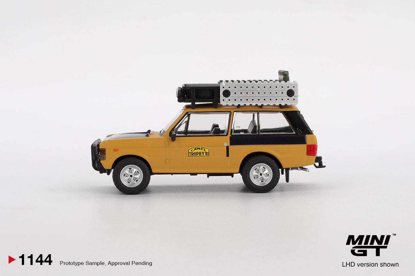 Mini GT 1:64 Range Rover 1981 Camel Trophy Sumatra C.Swoboda & K.Mentel Winner (MGT01144-CH)