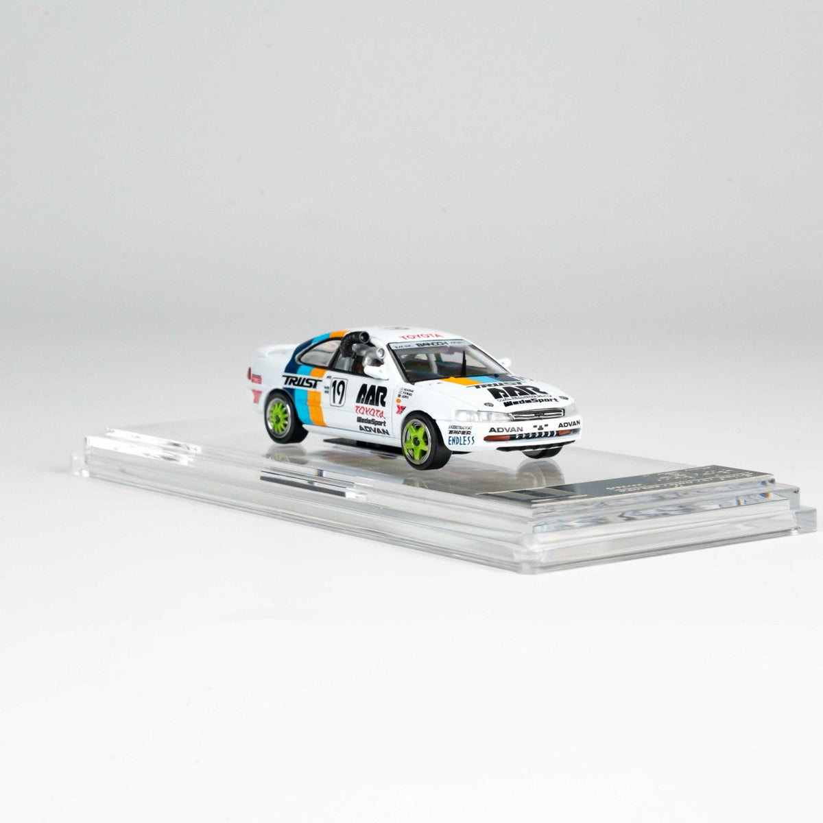 BMC BM Creations 1:64 Toyota Levin 101 JTC 1993 TRUST 92 Macau (Hong Kong Toys"R"Us Exclusive Edition)