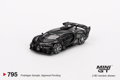 Mini GT 1:64 Bugatti Vision Gran Turismo Black (MGT00795-CH)