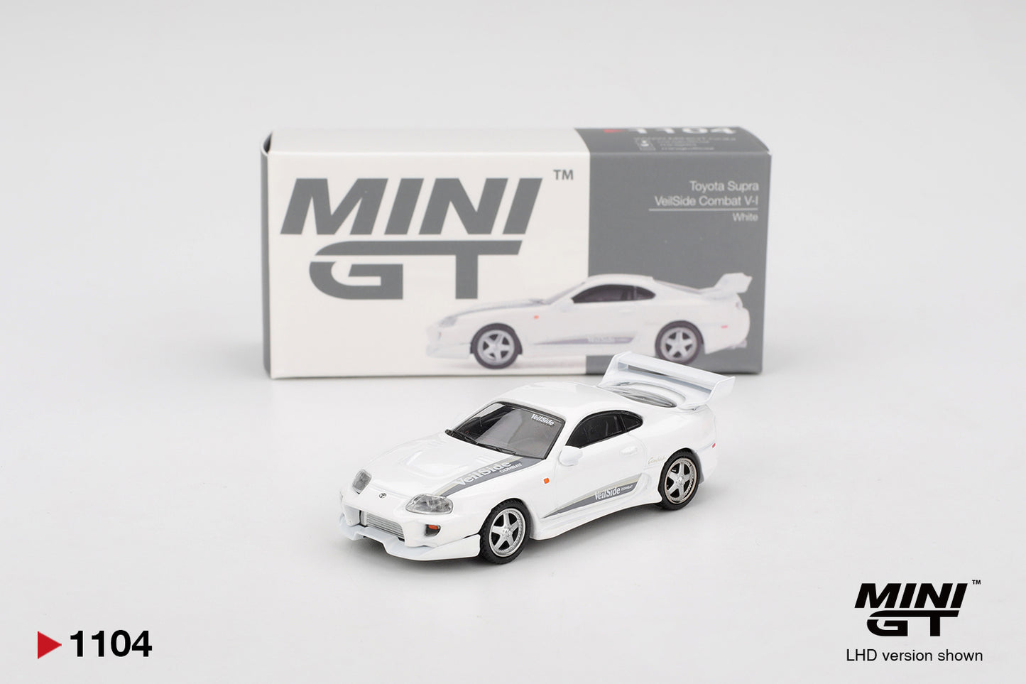 Mini GT 1:64 Toyota Supra VeilSide Combat V-I White (MGT01104-CH)