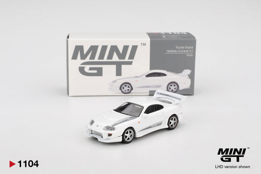 Mini GT 1:64 Toyota Supra VeilSide Combat V-I White (MGT01104-CH)