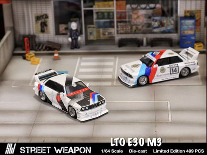 Street Weapon 1:64 BMW M3 E30 Live to Offend LTO Custom LTO Expo Edition