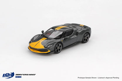 BBR 1/64 Ferrari 296 GTB Assetto Fiorano Grigio Scuro (BBRFER64007)