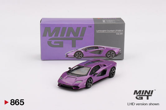 Mini GT 1:64 Lamborghini Countach LPI 800-4 Viola 30th (MGT00865-CH)