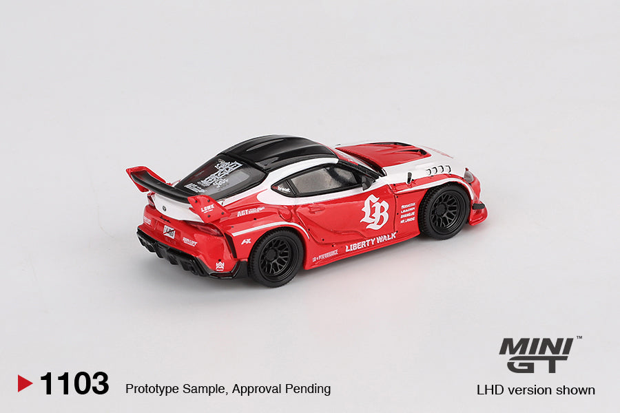 Mini GT 1:64 LB★WORKS Toyota GR Supra Red (MGT01103-CH)