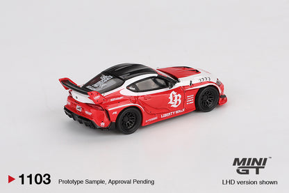 Mini GT 1:64 LB★WORKS Toyota GR Supra Red (MGT01103-CH)