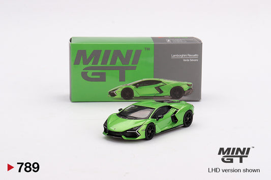 Mini GT 1:64 Lamborghini Revuelto Verde Selvans (MGT00789-CH)