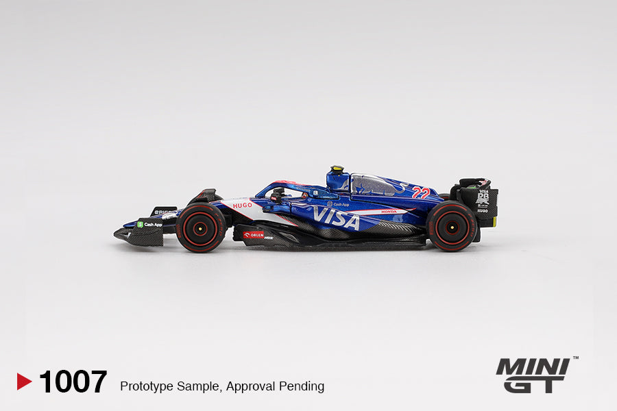 Mini GT 1:64 Red Bull RB VCARB 01 #22 Yuki Tsunoda 2024 F1 2024 Bahrain GP (MGT01007-CH)