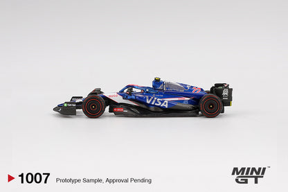 Mini GT 1:64 Red Bull RB VCARB 01 #22 Yuki Tsunoda 2024 F1 2024 Bahrain GP (MGT01007-CH)