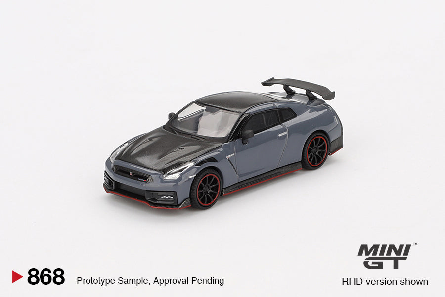Mini GT 1:64 Nissan GT-R Nismo 2024 NISMO Stealth Gray (MGT00868-CH)