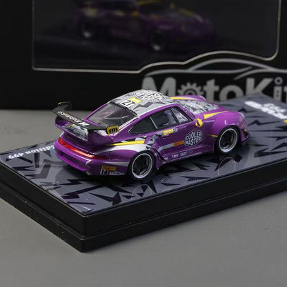 Motokit 1:64 RWB 993 #27 Cooler Master Purple Livery