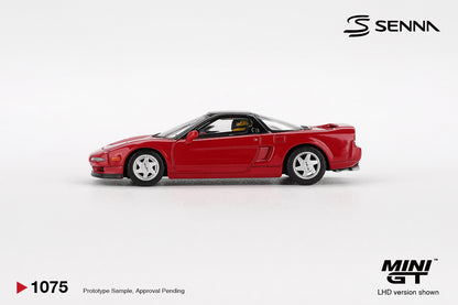 Mini GT 1:64 Honda NS-X Prototype Midship Sports 1989 Ayrton Senna w/ Figure (MGT01075-CH)