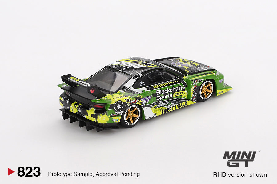 Mini GT 1:64 Nissan LB-Super Silhouette S15 SILVIA #555 V2 2024 Formula Drift Japan (MGT00823-CH)