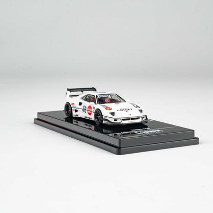 INNO64 1:64 LBWK F40 COLLET White in Premium Box Packaging (Chance of a Red Chase Car) (IN64-LBWKF40-COLLET)