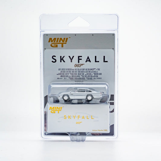 Mini GT 1:64 Aston Martin DB5 “Skyfall” – Battle Damaged Edition in Blister Packaging English Version (MGT00913-007E)