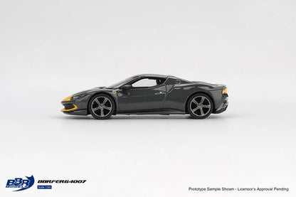 BBR 1/64 Ferrari 296 GTB Assetto Fiorano Grigio Scuro (BBRFER64007)