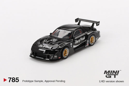 Mini GT 1:64 MAZDA RX-7 LB-Super Silhouette Liberty Walk Black (MGT00785-CH)