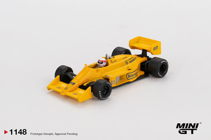 Mini GT 1:64 Lotus 99T #11 Satoru Nakajima 1987 Monaco Grand Prix - With Camel Decal Sticker (MGT01148-CH)