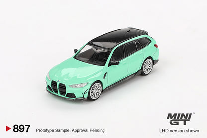 Mini GT 1:64 BMW M3 M Performance Touring Mint Green (MGT00897-CH)