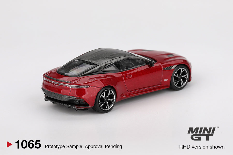 Mini GT 1:64 Aston Martin DBS Hyper Red (MGT01065-CH)
