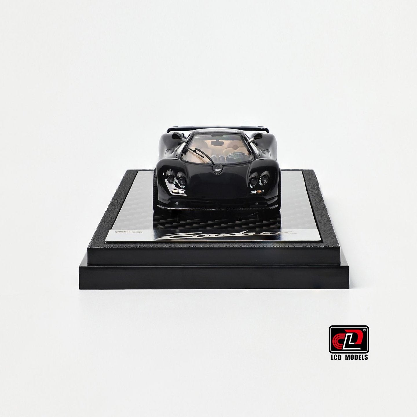 LCD 1:64 Pagani Zonda C12 Black Official Licensed