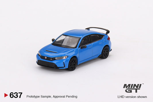 Mini GT 1:64 Honda Civic Type R Boost Blue Pearl 2023 (MGT00637-CH)