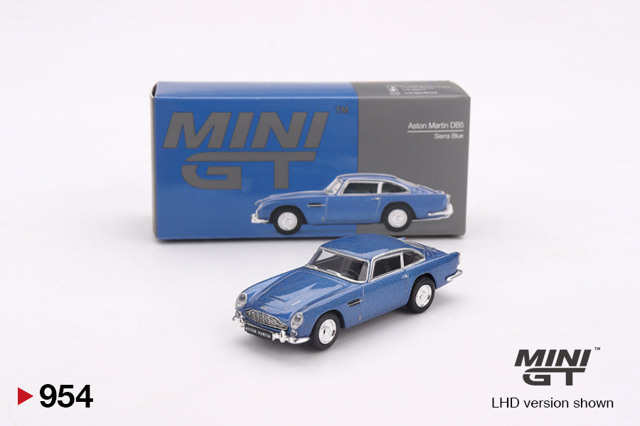 Mini GT 1:64 Aston Martin DB5 Sierra Blue (MGT00954-CH)