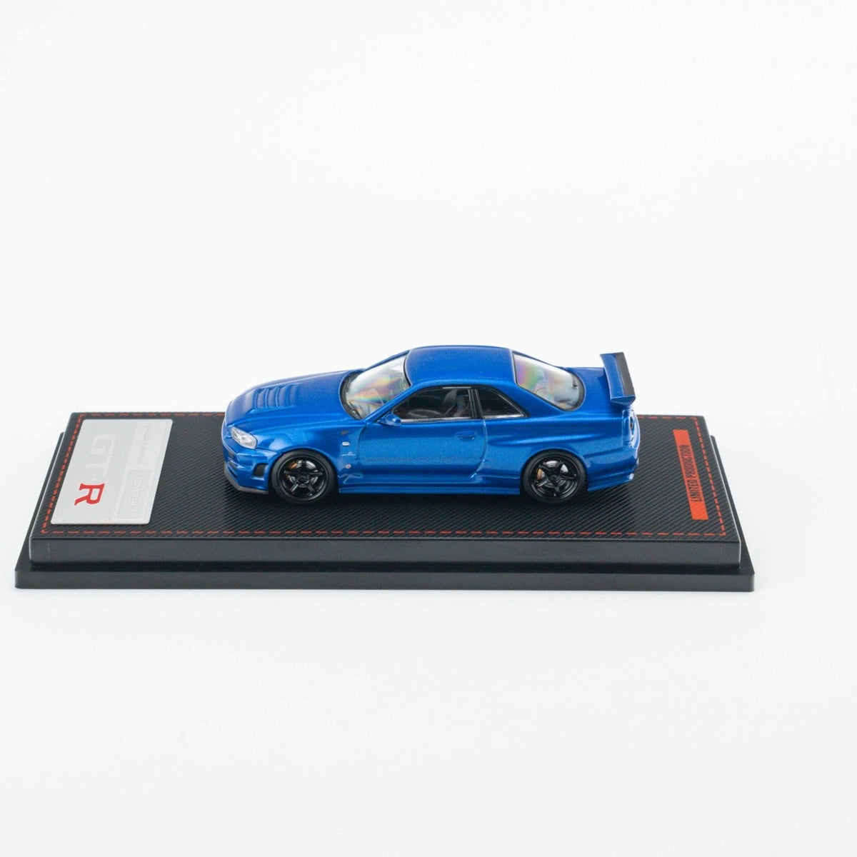 Ignition Model 1:64 Nissan Skyline GT-R (BNR34) NISMO customized Metallic Blue (IG4147) - Limited to 2 per customer / address