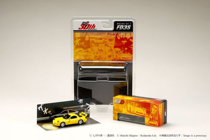Hobby Japan x JDM64 1:64 Mazda RX-7 (FD3S) Red Suns Initial D 30th Anniversary Set C Keisuke Takahashi VS Takumi Fujiwara