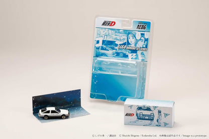 Hobby Japan x JDM64 1:64 Toyota SPRINTER TRUENO (AE86)/ INITIAL D Takumi Fujiwara AND Natsuki Mogi