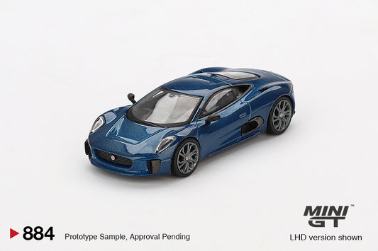 Mini GT 1:64 Jaguar C-X75 Blue (MGT00884-CH)